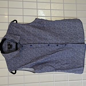 Nike Golf Womens Blue/White Shirt Size XL